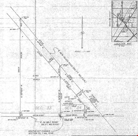  26 Mile Road & New Haven Road
