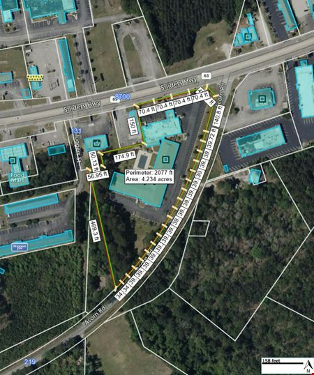 SC Interstate I-95 Corridor Centric Dominance w/ Approximately a 1.4 AC Carveout for I-95 Centric Interstate Commercial Site at I-95 Exit 53 - IICD Zoned