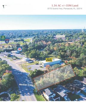 IMMEDIATE TO I-10 COM LAND