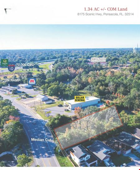 VacantLand space for Sale at IMMEDIATE TO I-10 COM LAND in Pensacola