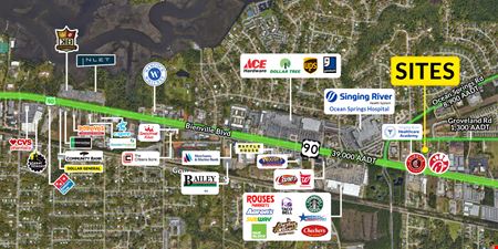 VacantLand space for Sale at Prime Development Lots in Ocean Springs in Ocean Springs