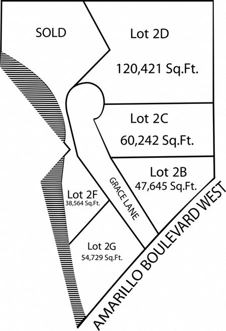 VacantLand space for Sale at Grace Lane Lots For Sale in Amarillo