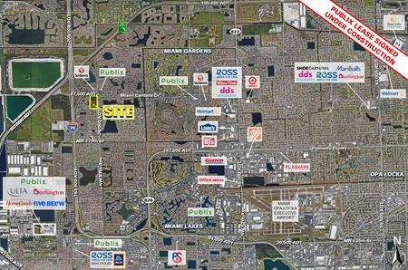 Retail space for Rent at Palm Springs Square in Miami Gardens