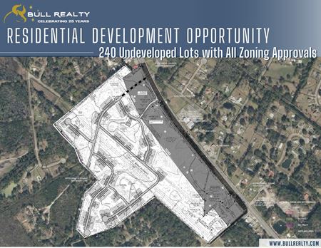 VacantLand space for Sale at Residential Development Opportunity | 240 Undeveloped Lots with All Zoning Approvals in Brunswick