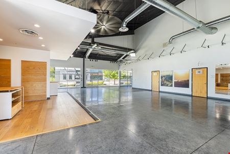 A Building With Swagger. In a Corridor on the Rise.