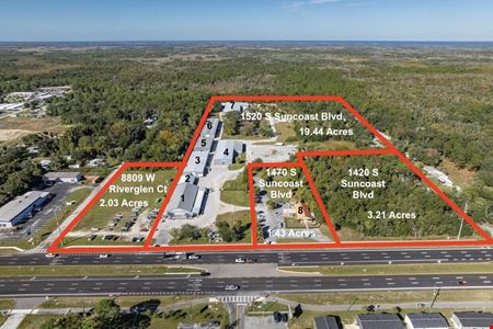 26.11-Acre Industrial/Retail/Restaurant - 109K SF and Direct US-19 Frontage