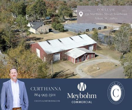Industrial space for Rent at 231 Marlboro Street Southeast in Aiken