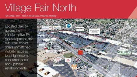 Retail space for Rent at Village Fair North in Phoenix