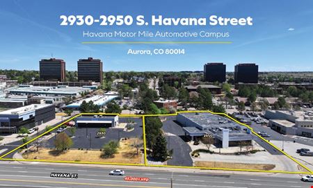 Retail space for Rent at Havana Motor Mile Automotive Campus in Aurora