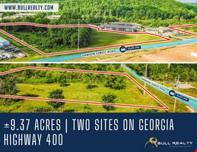 ±9.37 Acres | Two Sites on Georgia Highway 400