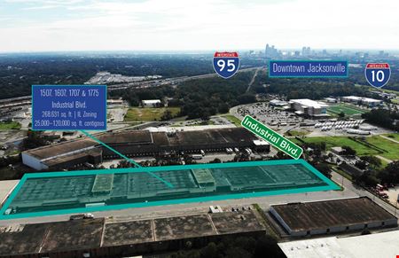 Industrial space for Rent at 1507, 1607, 1707 and 1775 Industrial Blvd in Jacksonville