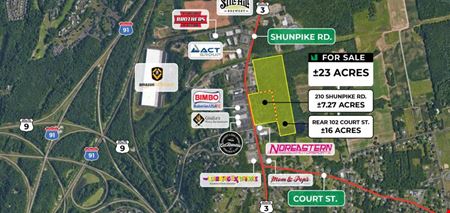 VacantLand space for Sale at 102 Court Street in Cromwell