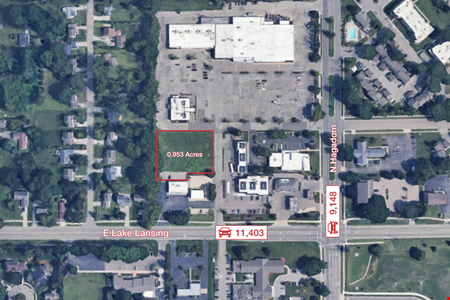 VacantLand space for Sale at Retail out lot in East Lansing in East Lansing