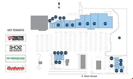 Retail space for Rent at Owosso East Shopping Center in Owosso
