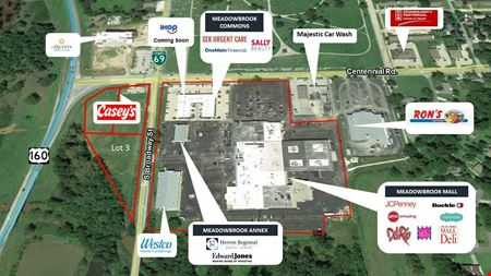 Retail space for Rent at Meadowbrook Mall & Shopping Complex in Pittsburg