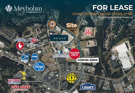 Retail space for Rent at Evans Towne Center Retail Development in Evans