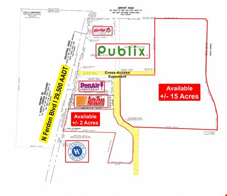 VacantLand space for Sale at Grocery Anchored Retail Pads in Crestview