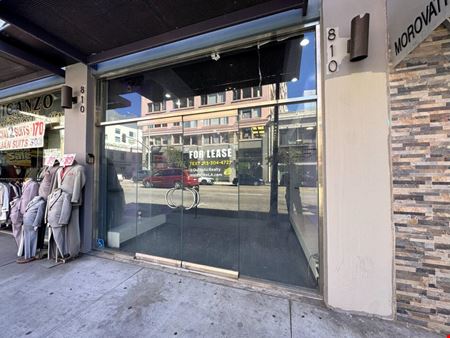 Retail space for Rent at 8th & LA St Retail Spaces in Los Angeles