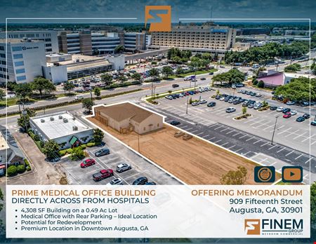 Office space for Rent at Prime Medical Office Building Directly Across from Hospitals in Augusta