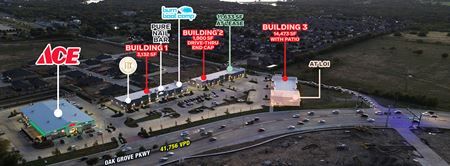 Retail space for Rent at Ace Oaks Shopping Center in Little Elm