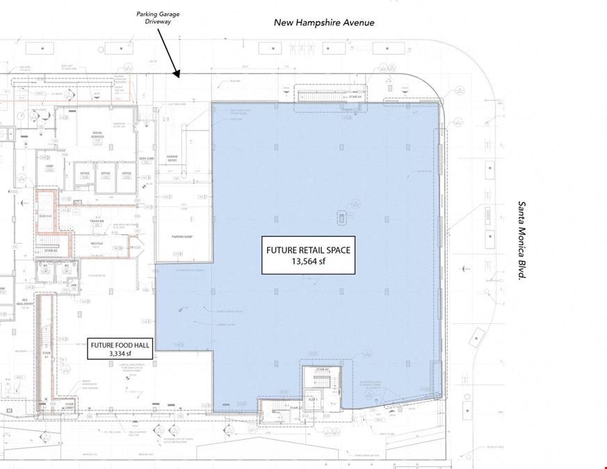14,000 SF Retail Mixed Use MTA Development