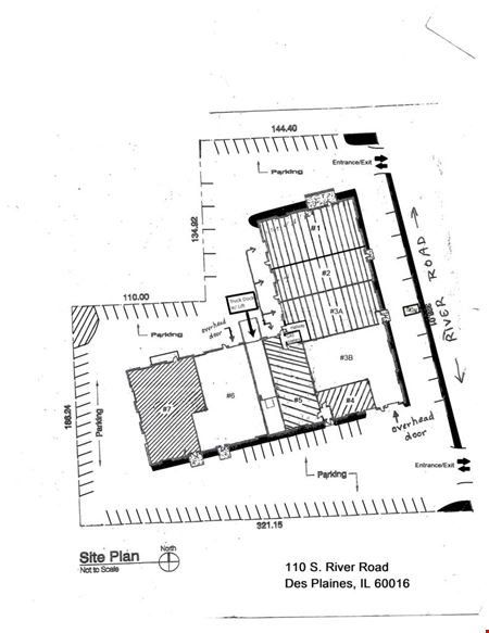 Retail space for Rent at 110 South River Road in Des Plaines