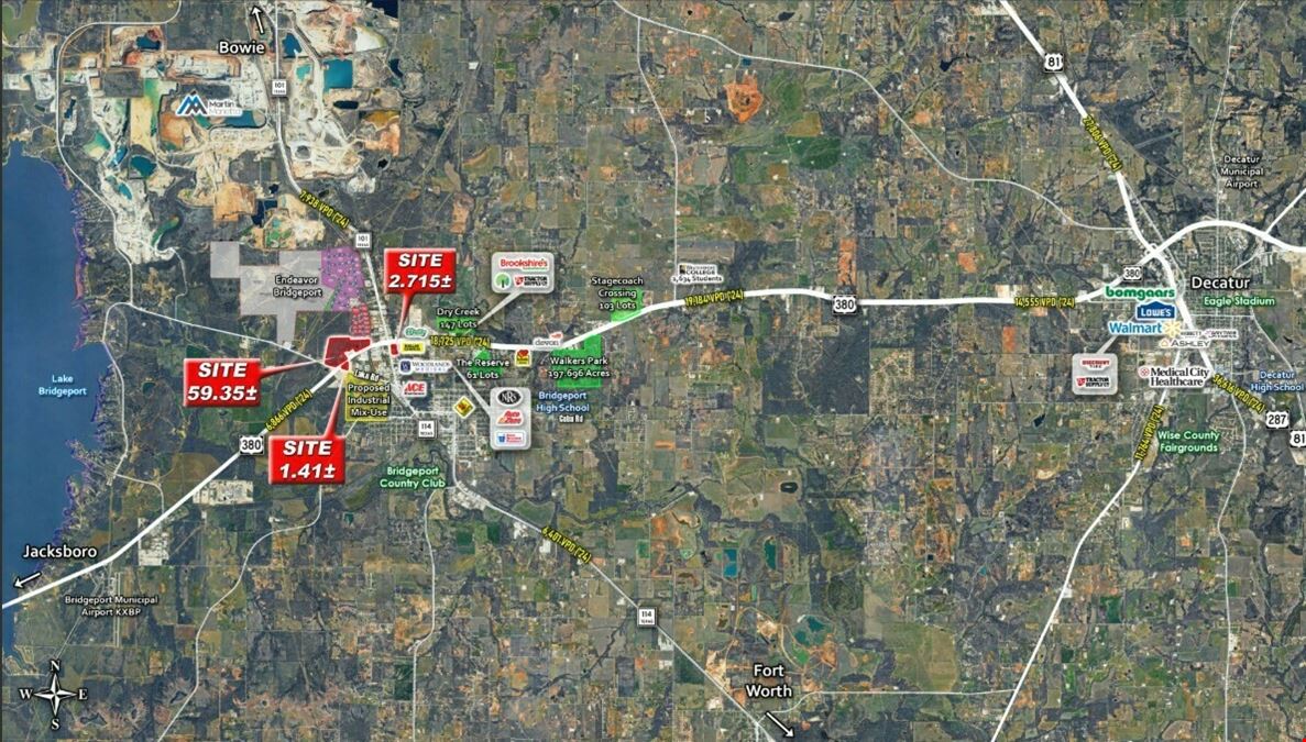 NEC Hwy 380 & FM 1658(lake)