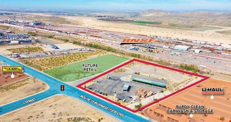 VacantLand space for Rent at West Main Street Drive Thru Opportunity in Barstow
