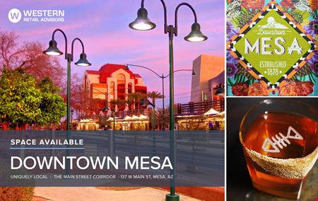 Retail space for Sale at Downtown Mesa in Mesa