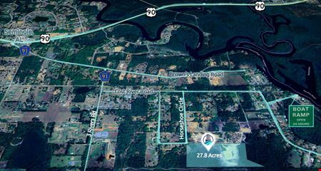 Land space for Sale at 00 Seminole, AL | 27.8 Acres for Sale in Seminole
