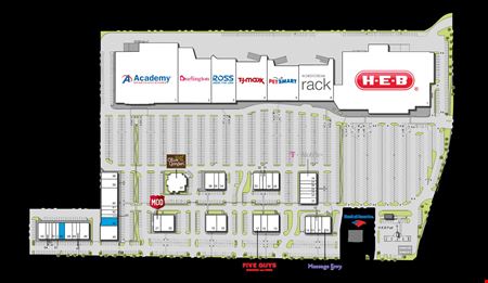 Retail space for Rent at Village Plaza at Bunker Hill in Houston
