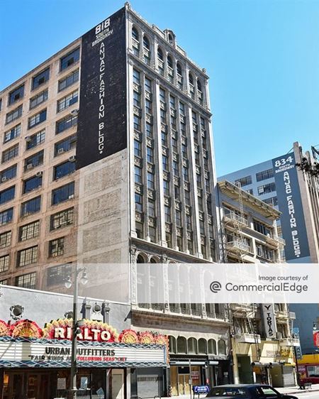 Retail space for Rent at Wurlitzer Building in Los Angeles