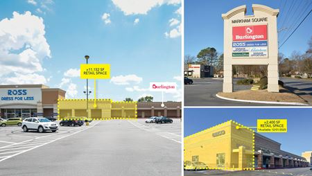 Retail space for Rent at Markham Square Shopping Center in Little Rock