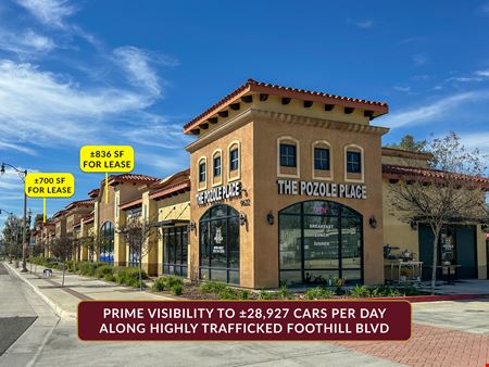 Retail space for Rent at Rancho Plaza in Rancho Cucamonga