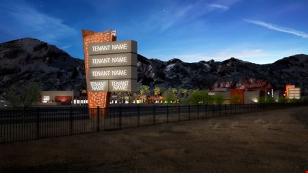 VacantLand space for Rent at Monterey Crossing Shopping Center in Palm Desert