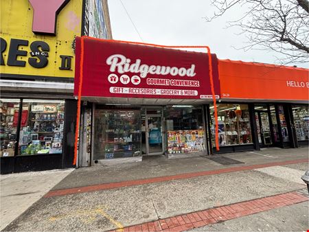 Retail space for Rent at 54-28 Myrtle Avenue in Ridgewood