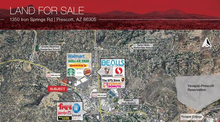 VacantLand space for Sale at 1350 Iron Springs in Prescott