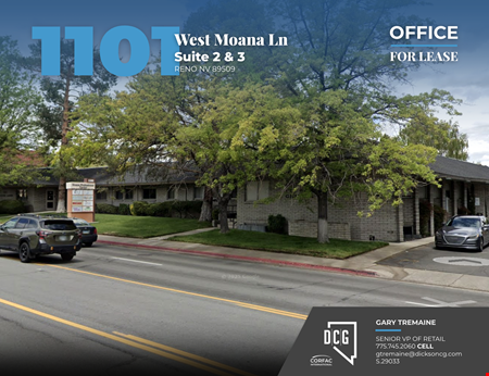 Office space for Rent at 1101 W Moana Ln in Reno