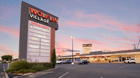 Retail space for Rent at Wolflin Village 2001 -2335 S. Georgia in Amarillo