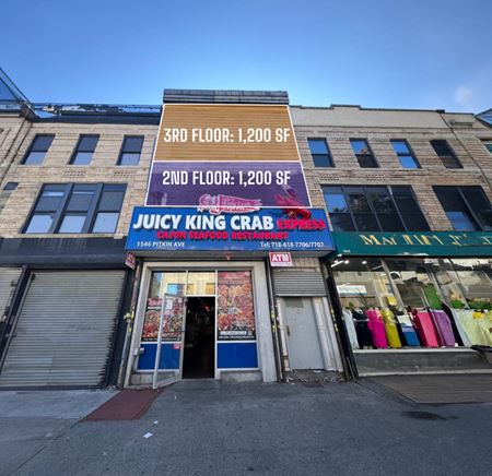 Office space for Rent at 1546 Pitkin Ave, 2nd FL & 3rd FL in Brooklyn