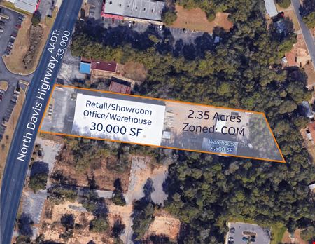 Retail space for Sale at 34,500 SF Retail/Warehouse on 2.35 Acres in Pensacola