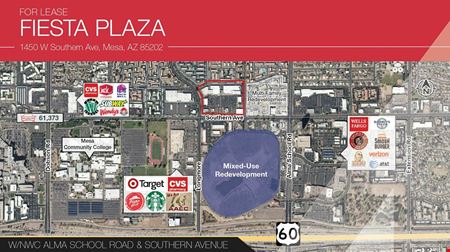 Retail space for Rent at Fiesta Plaza in Mesa