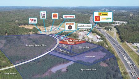 Retail space for Rent at Coming Soon – Shops at Woodstock | Now Preleasing in McCalla