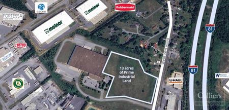 Other space for Rent at Build-to-Suit Opportunity - 13 Acres of Prime Industrial Land in Winchester