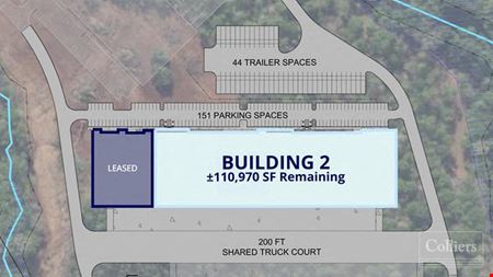 Industrial space for Rent at Hillside Commerce Center - Building 2 is available for lease with ±110,970 SF Remaining in Duncan