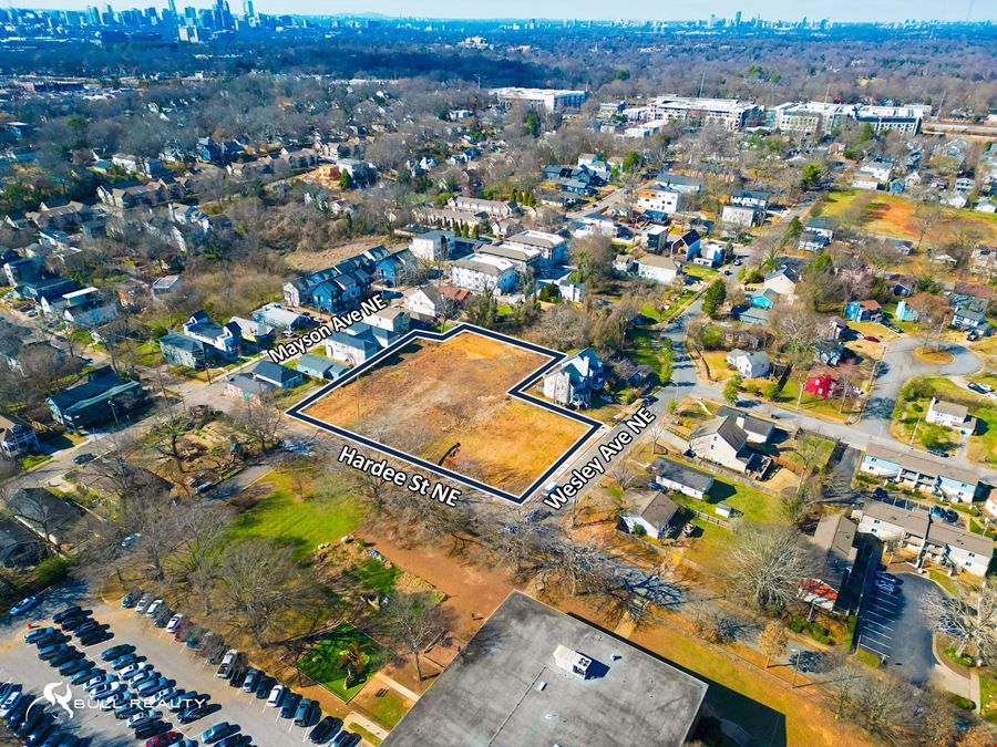 Townhome Development Site | Edgewood Neighborhood | ±1.3 Acres | 30-37 Townhomes