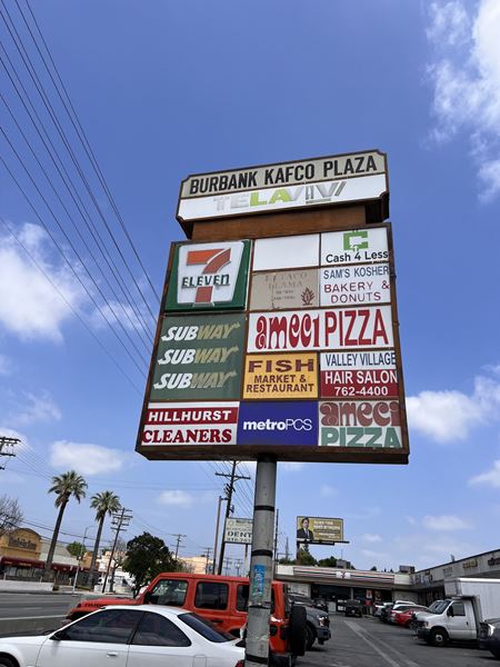 Retail space for Rent at Burbank Kafco Plaza in Valley Village