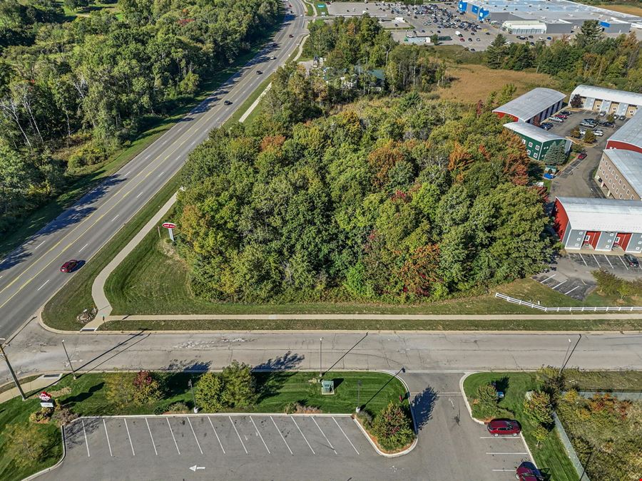 2.12 AC Corner Parcel Development Opportunity in Big Rapids, MI
