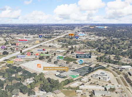 Retail space for Rent at 11,500 SF Retail Building with Dock-High Loading near Coursey / Airline in Baton Rouge