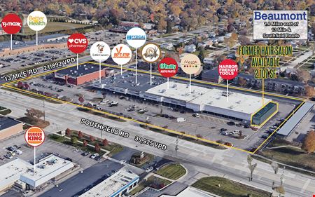 Retail space for Rent at Country Corners Center in Southfield